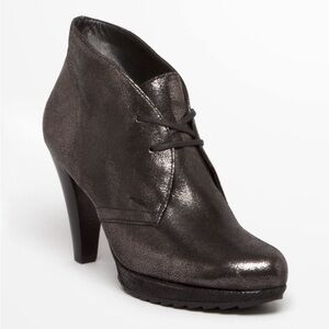 Paul Green Lace‎ Up Platform High Heel Bootie Boots